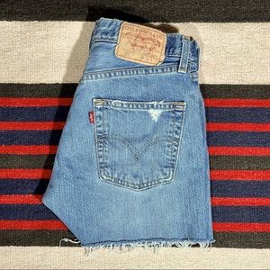 28w VTG Levi’s 501 Cutoffs